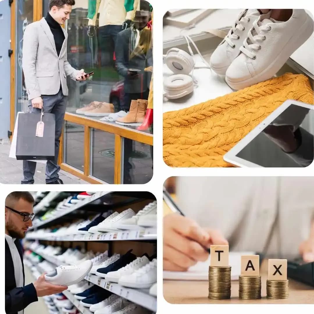 E-commerce and tax integration with Footwear Software for accurate billing and seamless tax compliance.