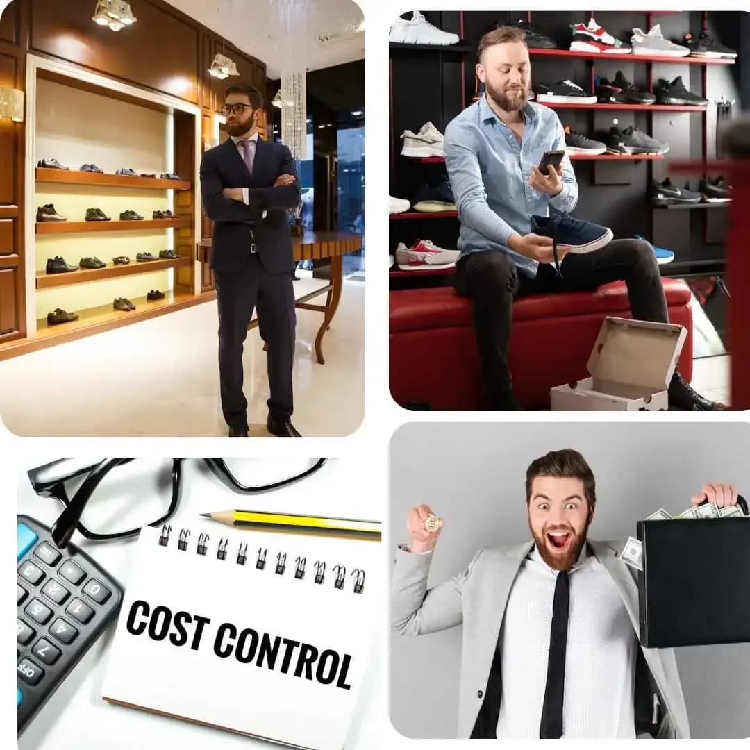 Cost control and profit growth with Footwear Software through smarter spending and business insights.
