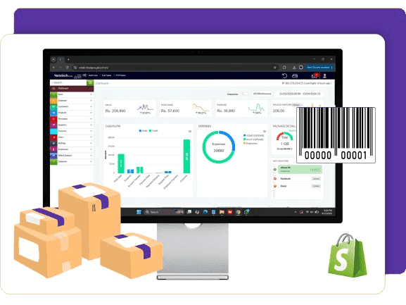 Shopify Integration with CloudPOS in Pakistan mockup