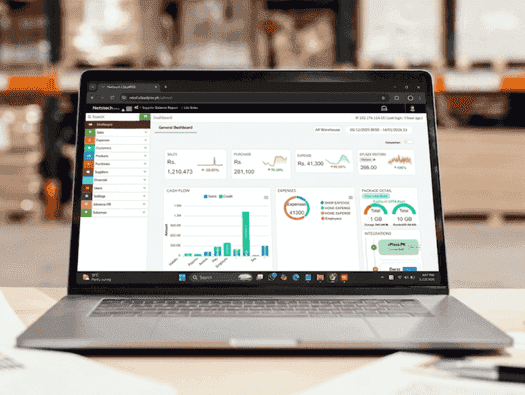 Distributor dashboard with sales, orders, inventory, and business insights.