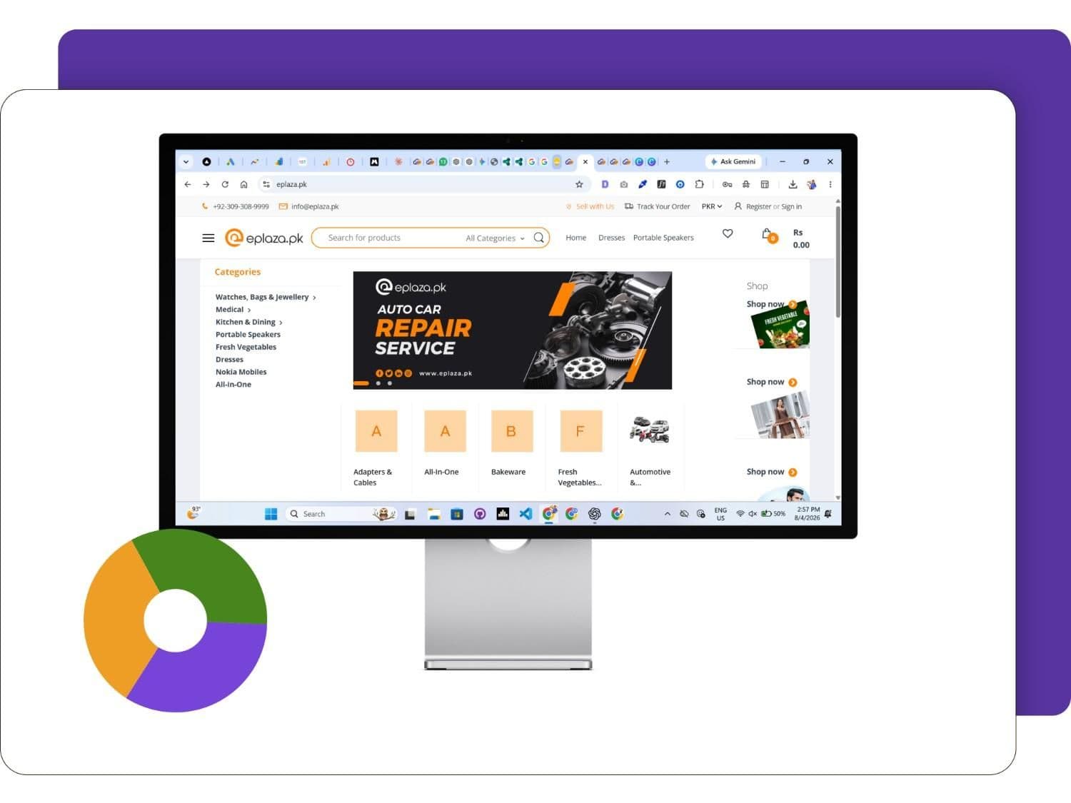 CloudPOS Marketplace Seller Program in Pakistan (ePlaza) mockup