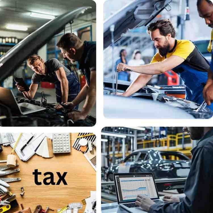 E-commerce and tax integration with Automotive Industry solutions for seamless online sales.