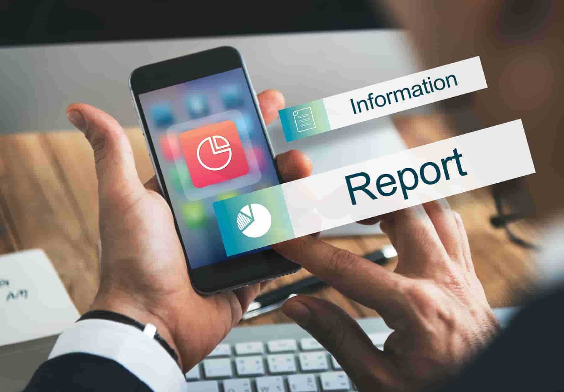 Notification reports dashboard for managing alerts and communication records.