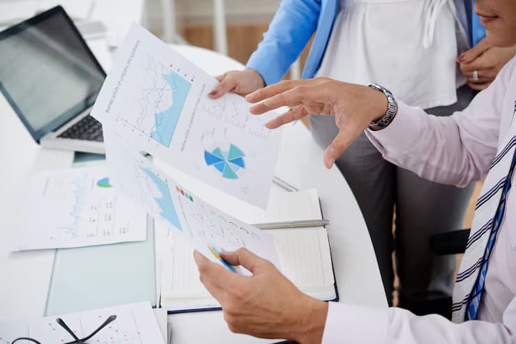 Custom reporting dashboard for laboratory management insights and analysis.