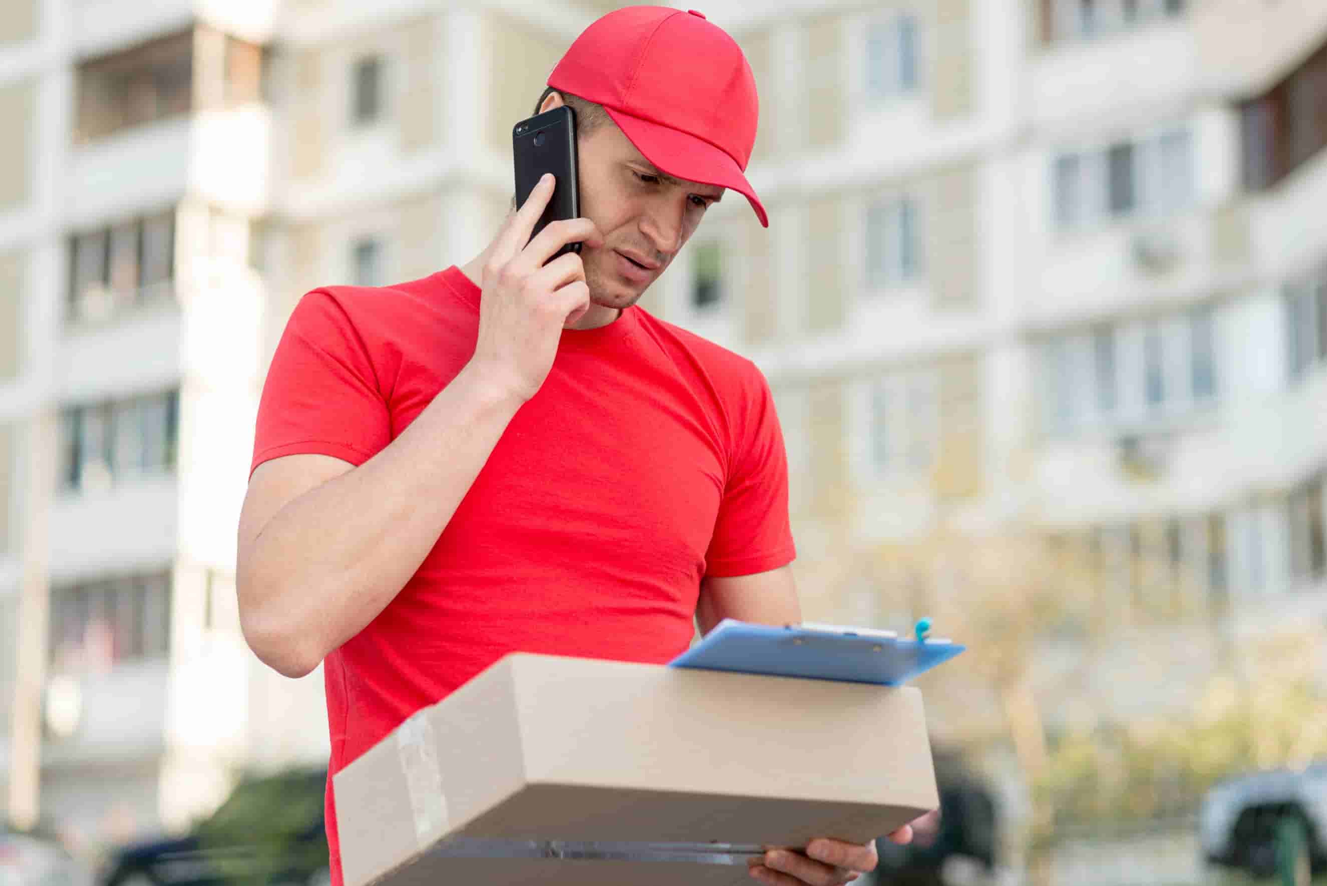 Delivery management real-time alerts for order updates, delivery status, and driver notifications.