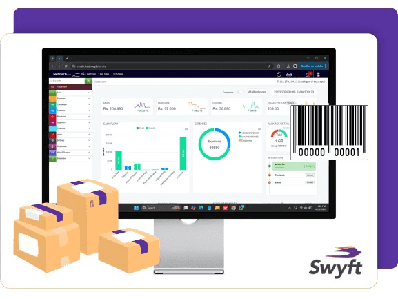 Swyft Integration with CloudPOS in Pakistan mockup