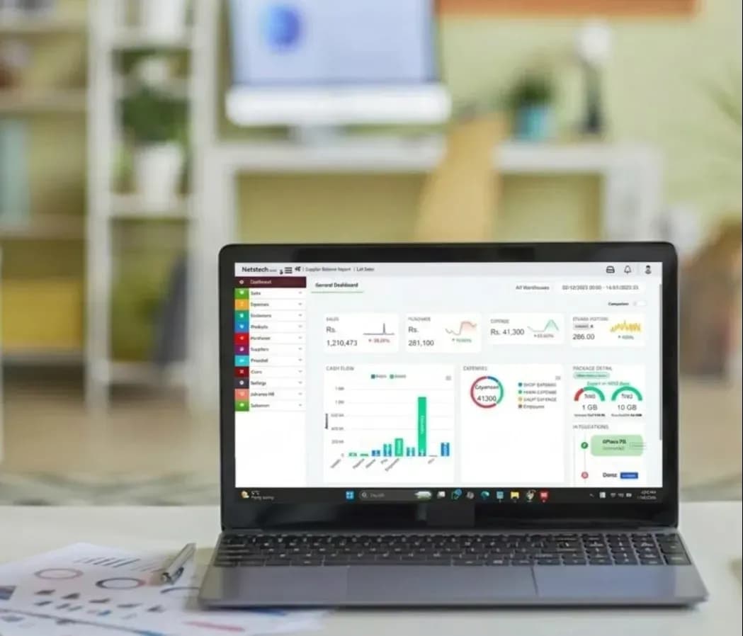 AI-powered reporting and analytics with Footwear Software for smarter insights and better business decisions.