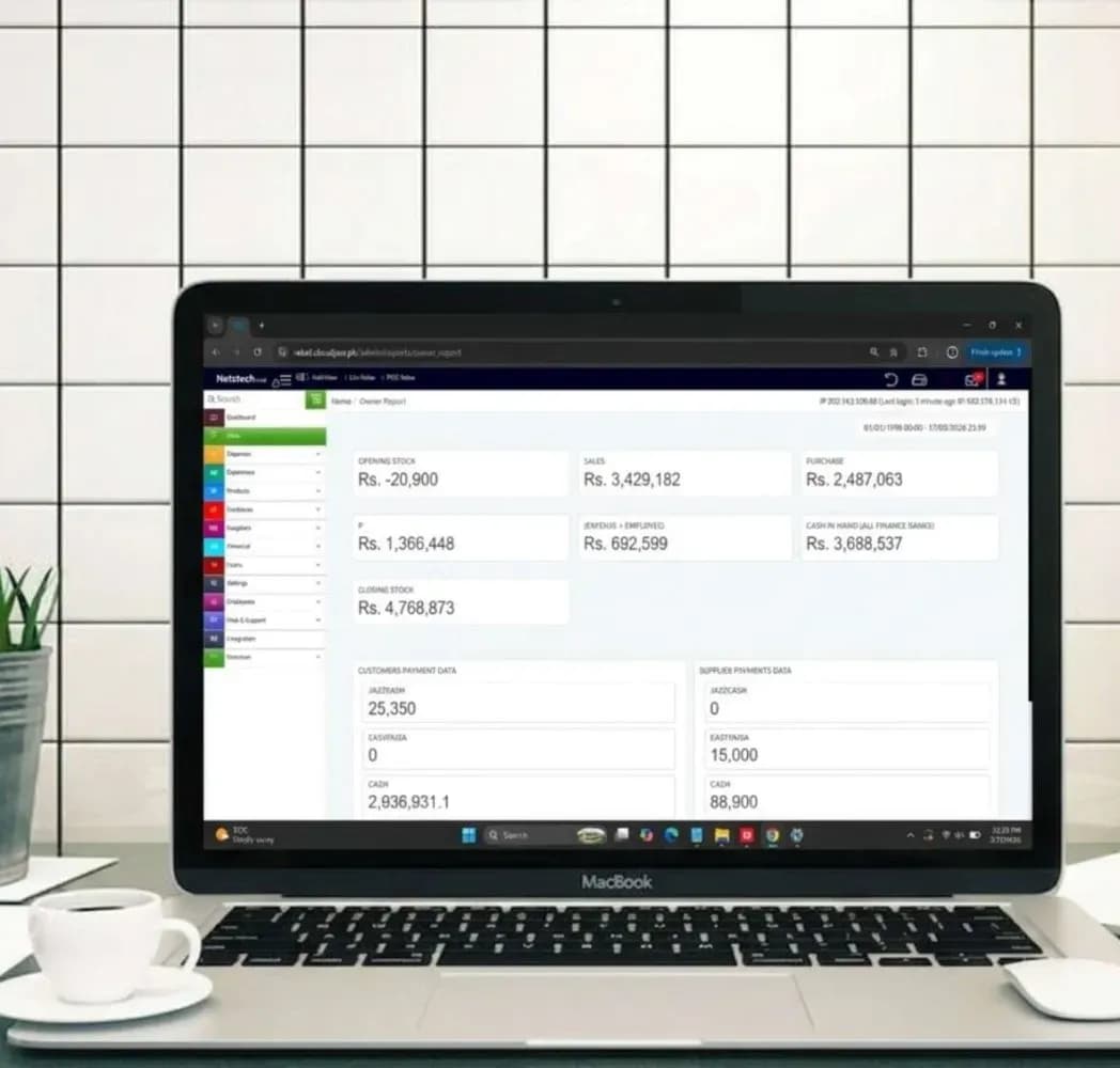 Real-time reporting and analytics with Dry Cleaning Software for smarter insights and better business decisions.