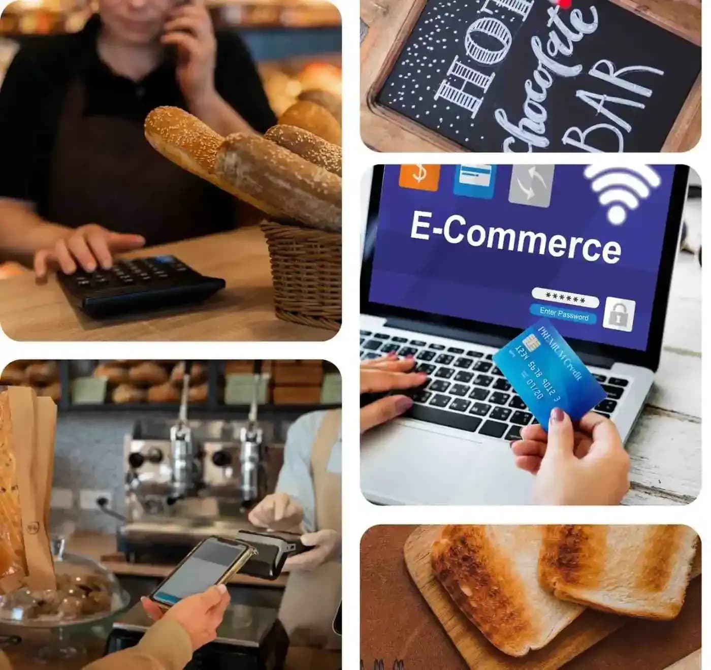 E-commerce and tax integration with Bakery Management Software for seamless online orders and POS management.
