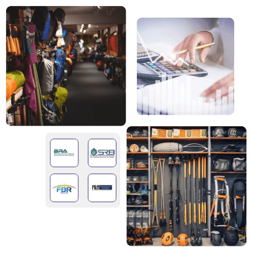 E-commerce and tax integration with Leather Goods Software for accurate billing and tax compliance.