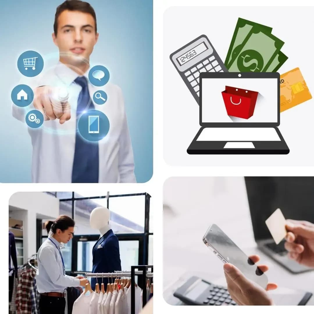 E-commerce and tax integration with Readymade Garments Billing Software for seamless POS management.