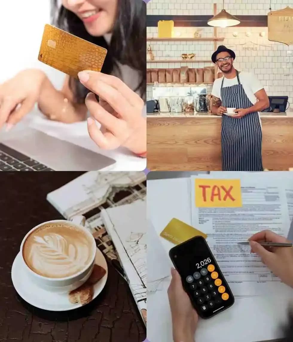 E-commerce and tax integration with Coffee Shop POS System for online orders, accurate billing, and tax compliance.