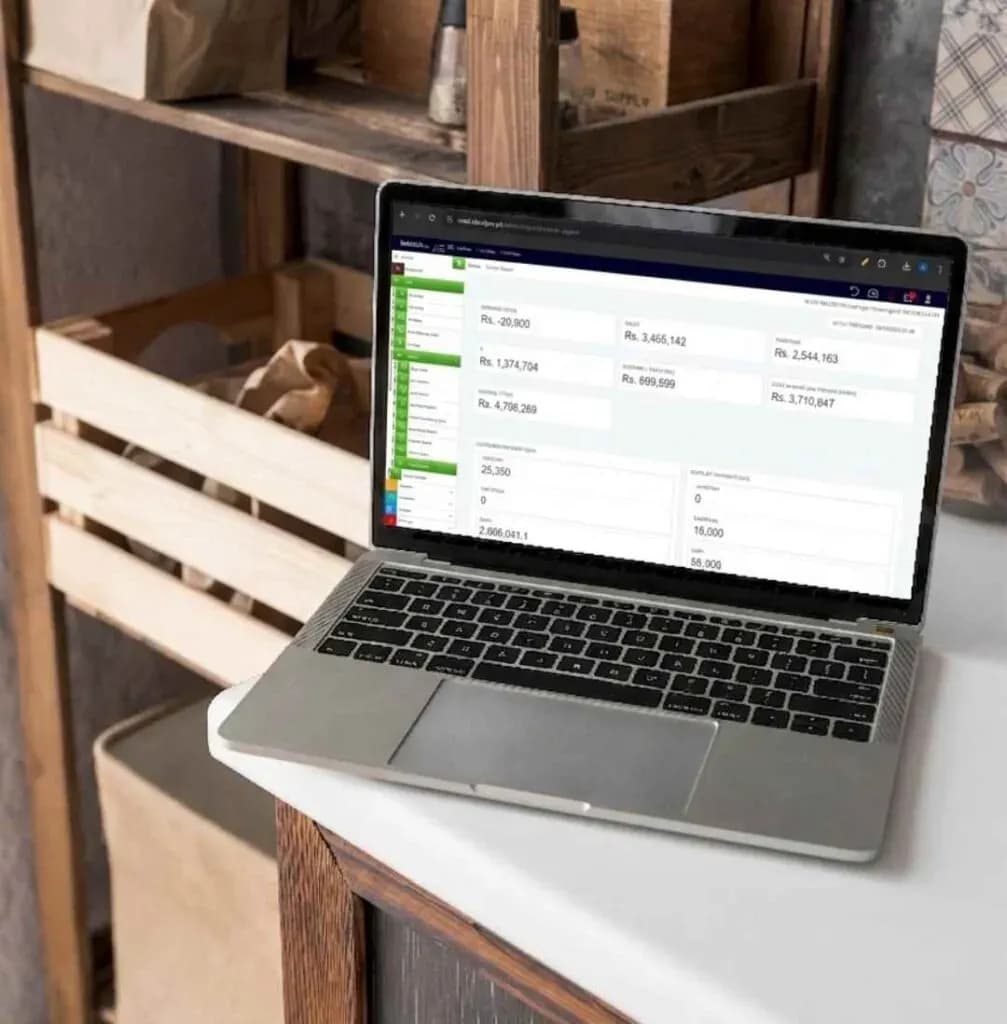 AI-powered business analytics with Leather Goods Software for smarter insights and better decision-making.