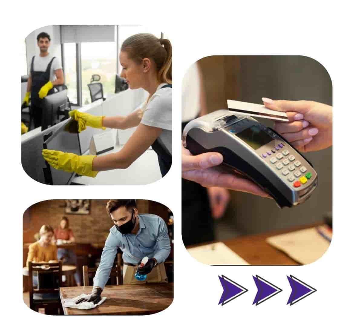 Security and user access control with Cleaning Service Software to protect business data and daily operations.