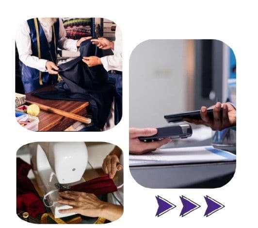 Security and user access control with Tailor Shop Software to protect business data and daily operations.