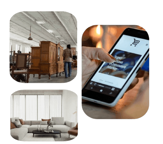 E-commerce and tax integration with Furniture Store Software for seamless online sales and POS management.