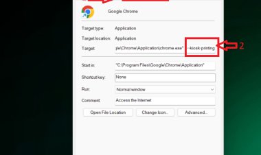 How to directly print in chrome without print Popup
