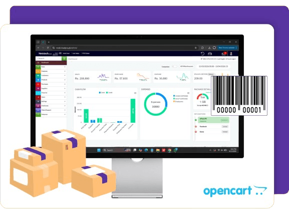 OpenCart Integration with CloudPOS in Pakistan mockup