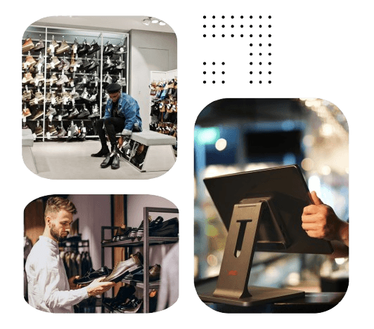 Security and user control with Footwear Software for secure access and protected business data.