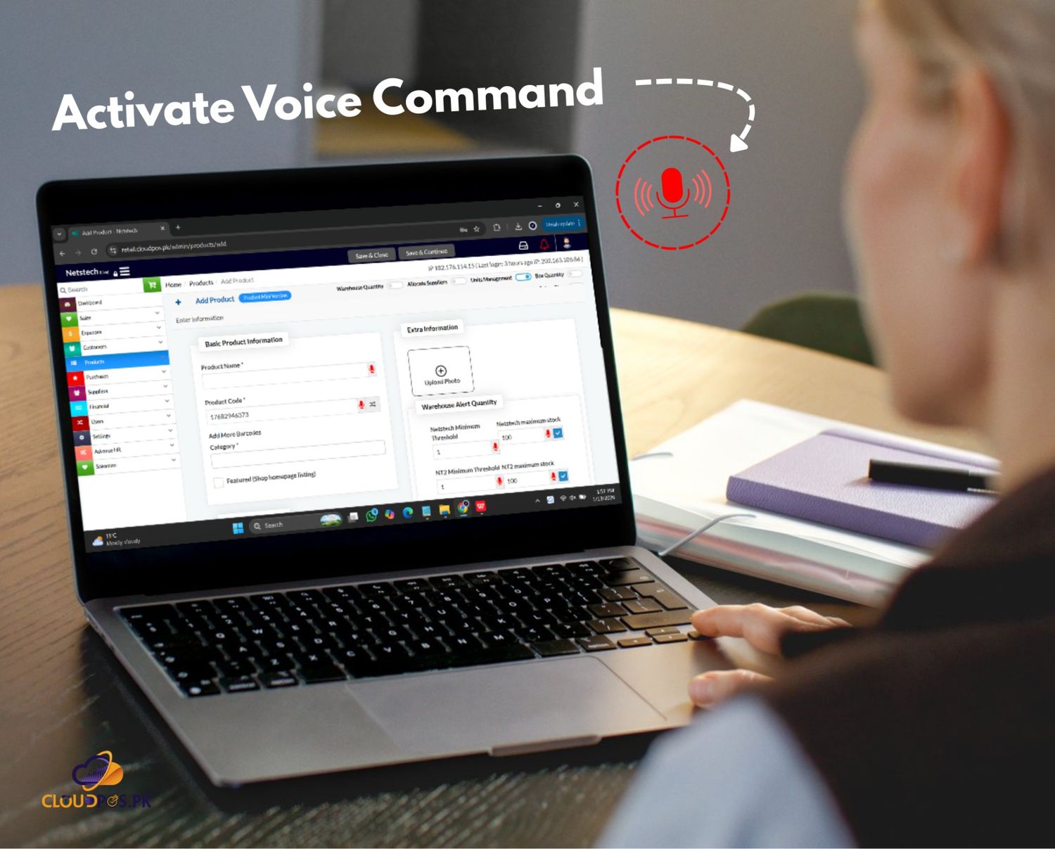 Cloud POS best voice controlled efficiency Best point of sale software in pakistan