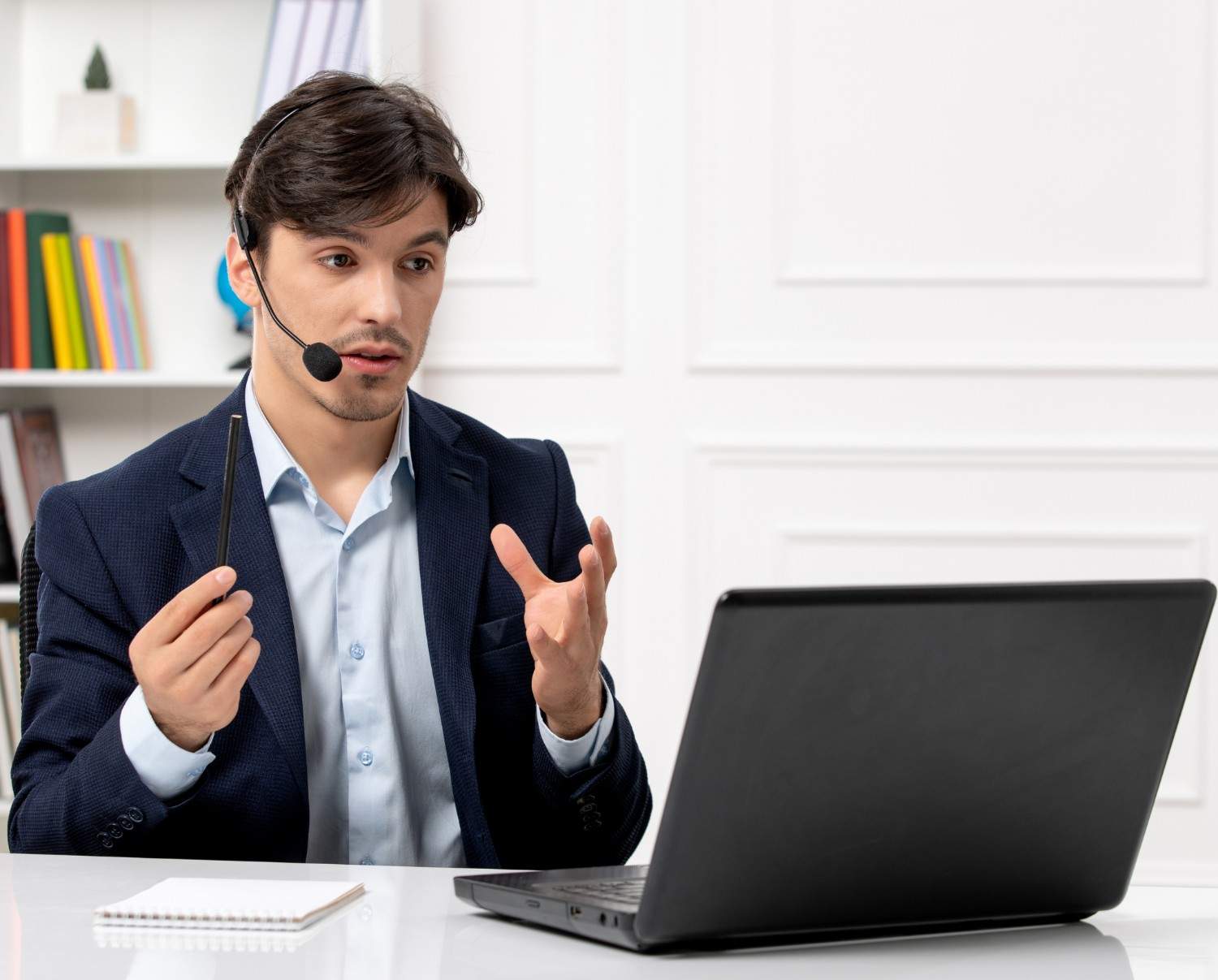 Happy business owner managing sales and inventory with CloudPOS POS software in Pakistan