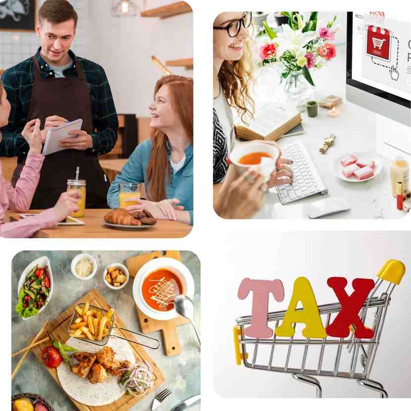 POS system for restaurant with e-commerce and tax integration