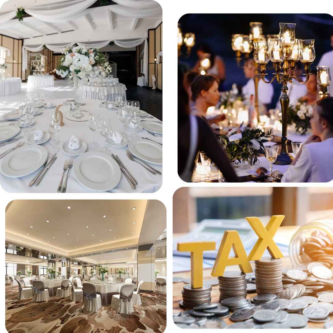 CloudPOS Hall Booking Software managing online bookings and tax integration for event venues
