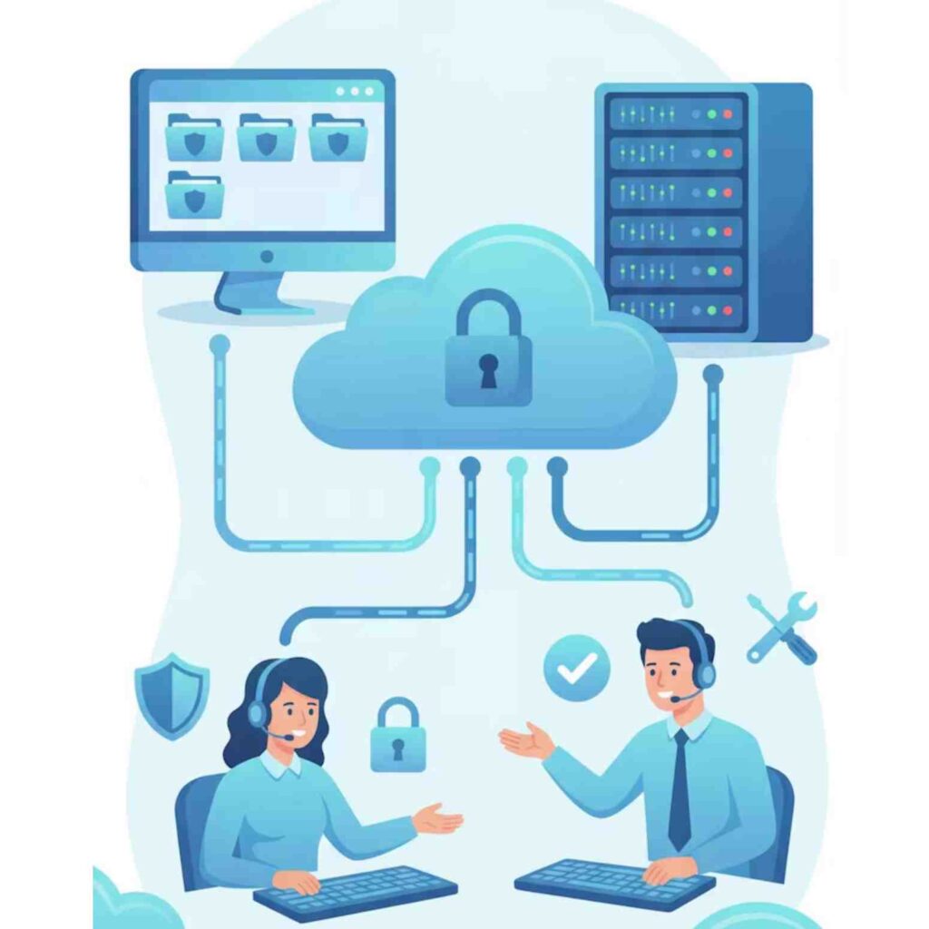 CloudPOS restaurant POS software showing secure user access and staff control