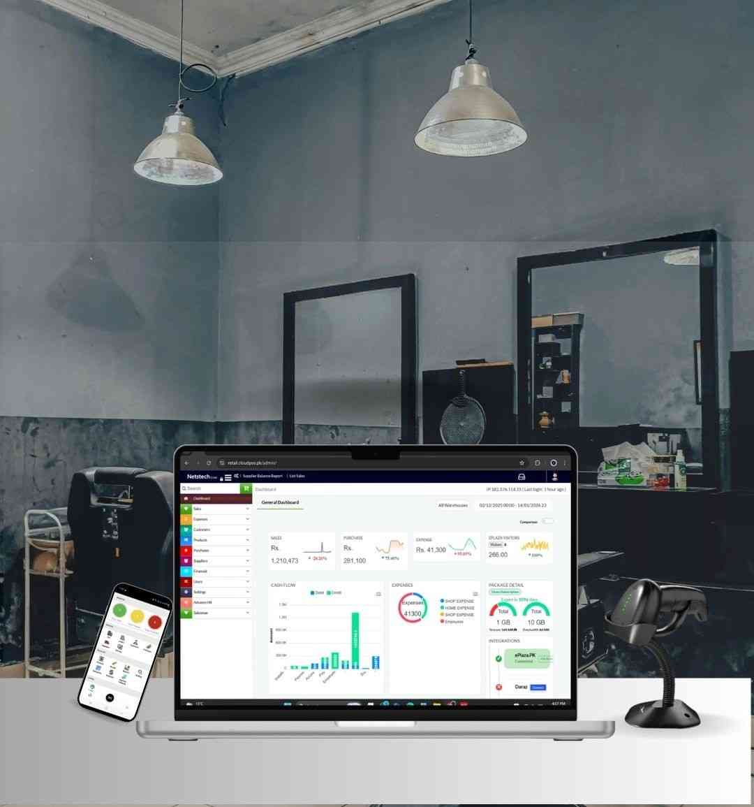 CloudPOS the salon management system