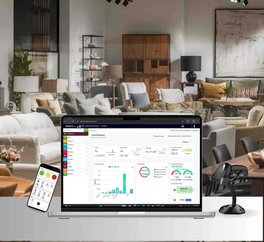 CloudPOS furniture store management software